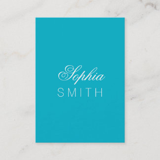 Scuba Blue Design - Enter your name Business Card