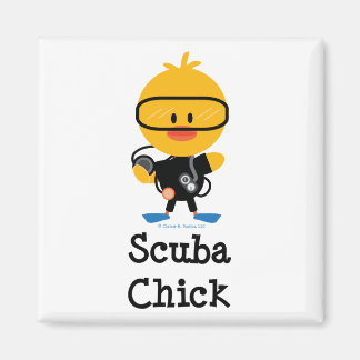 Scuba Chick Magnet
