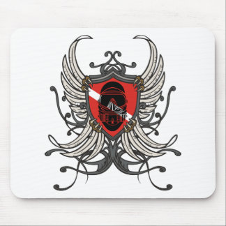 SCUBA CREST MOUSE PAD