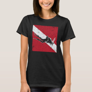 Scuba Dive Flag Scuba  For Diver T-Shirt