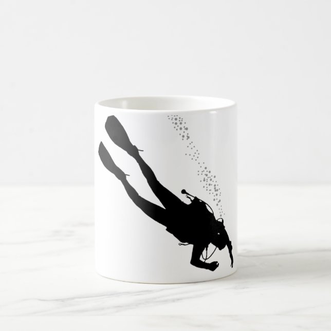 SCUBA Diver Coffee Mug (Center)