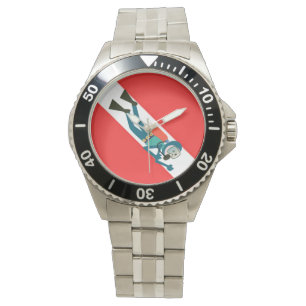 SCUBA DIVER , DEPTH DIVER WATCH