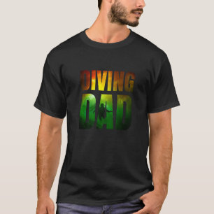Scuba Diver Diving Dad Graphic Scuba Diving T-Shirt