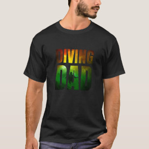 Scuba Diver Diving Dad Graphic Scuba Diving T-Shirt