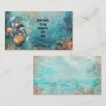 Scuba Diver Diving underwater 