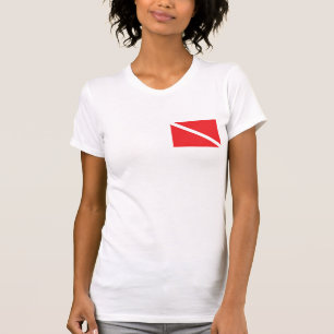 SCUBA Diver Down Flag T-Shirt
