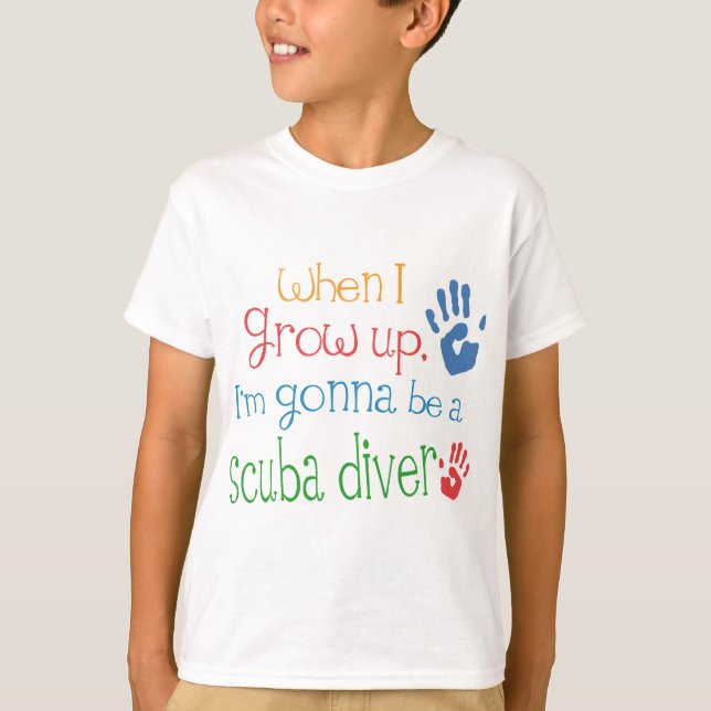 Scuba Diver (Future) Infant Baby T-Shirt (Front)