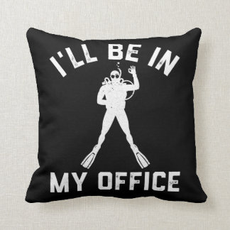 Scuba Diver Gift for Men Funny Scuba Diving Gift Cushion