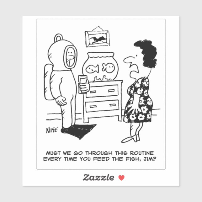 Scuba Diver in Diving Gear Feeds Tropical Fish (Sheet)