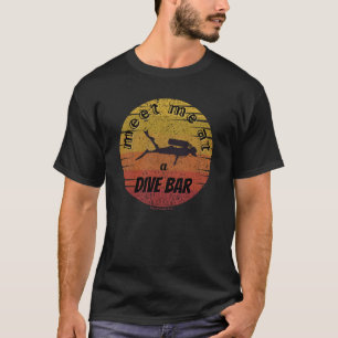 Scuba Diver Instructor Swimming Coach Lifeguard Re T-Shirt