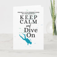 Scuba Diver Keep Calm Dive On