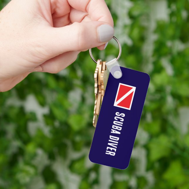 Scuba Diver Key Ring (Hand)