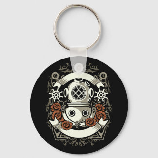 Scuba Diver Key Ring