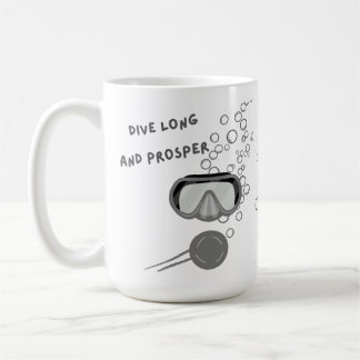 Scuba Diver Mug, a gift for divers Coffee Mug