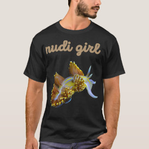 Scuba Diver Nudi Girl Nudibranch  T-Shirt
