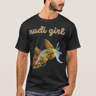 Scuba Diver Nudi Girl Nudibranch  T-Shirt