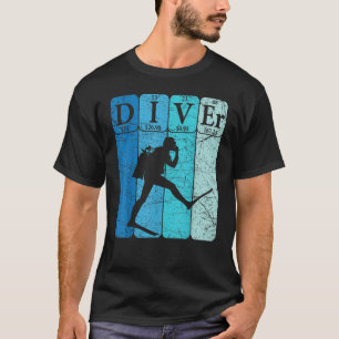 Scuba Diver Periodic Table Elements Scuba Diving R T-Shirt