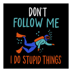 Scuba Diver Scuba Diving Poster