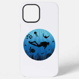 Scuba Diver Sealife Underwater iPhone 12 Pro Max Case