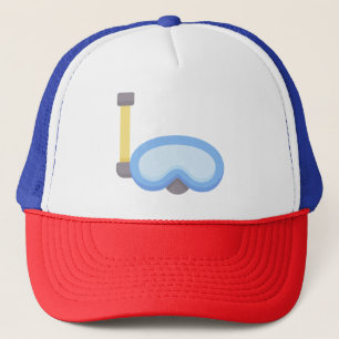 Scuba diver trucker hat