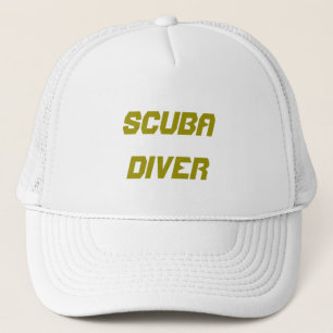Scuba Diver Trucker Hat