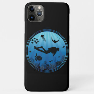 Scuba Diver Underwater iPhone 11 Pro Max Case