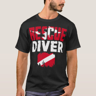 Scuba Divers Certified Rescue Diver  T-Shirt