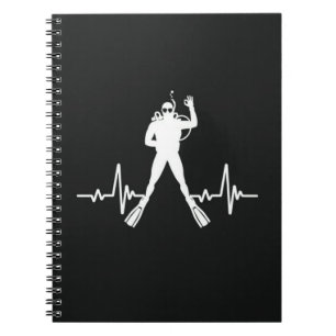 Scuba Diving Accessories Gifts Divers Snorkelling Notebook