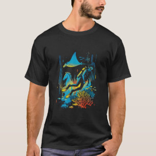 Scuba Diving Adventure with Seahorse T-Shirt