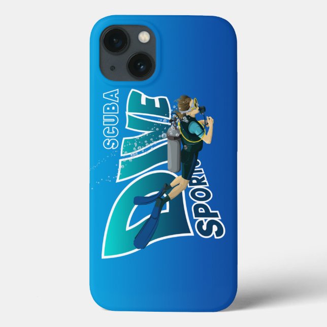 Scuba Diving |  Case-Mate iPhone Case (Back)