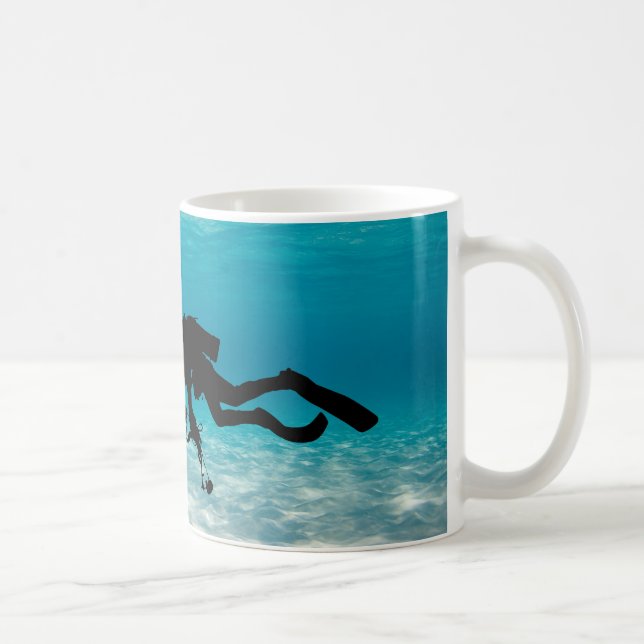 Scuba Diving Coffee Mug (Right)