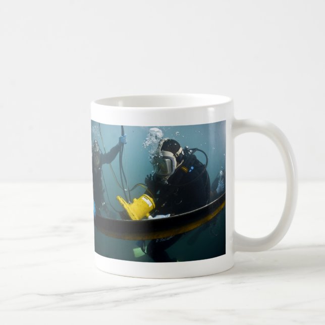 Scuba Diving Coffee Mug (Right)