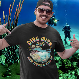 Scuba Diving Dad Diver T-Shirt