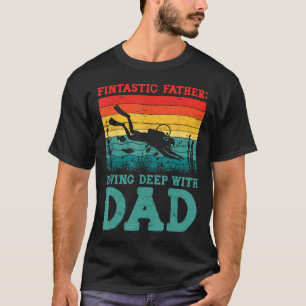 Scuba Diving Dad Skilled Open Water Diver 2 T-Shirt