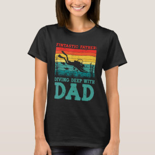 Scuba Diving Dad Skilled Open Water Diver 2 T-Shirt