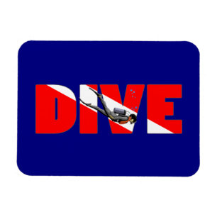 Scuba Diving DIVE Magnet