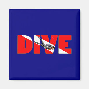 Scuba Diving DIVE Magnet