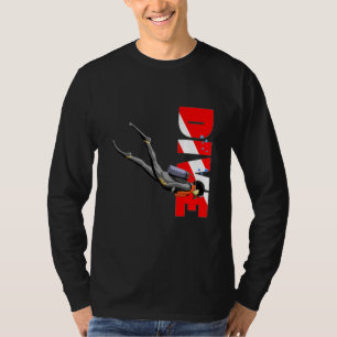 Scuba Diving Diver Down Flag 1 T-Shirt