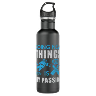Scuba Diving Diver Funny Dive Slogan 710 Ml Water Bottle