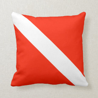 Scuba Diving Flag Cushion