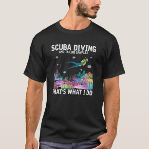 Scuba Diving Future Marine Biologist Ocean Science T-Shirt