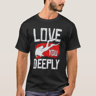 Scuba Diving Graphic Women And Men Scuba Diver 5 T-Shirt