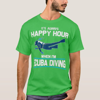 Scuba Diving Happy Hour T-Shirt