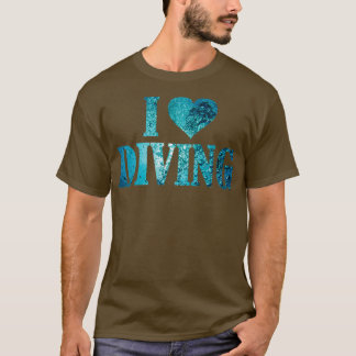 Scuba Diving I Love Diving T-Shirt