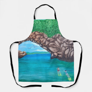 Scuba Diving In Paradise Apron