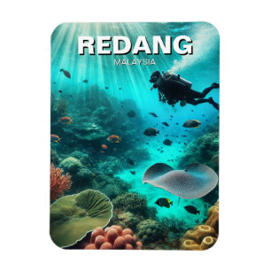 Scuba Diving in Redang Malaysia Magnet
