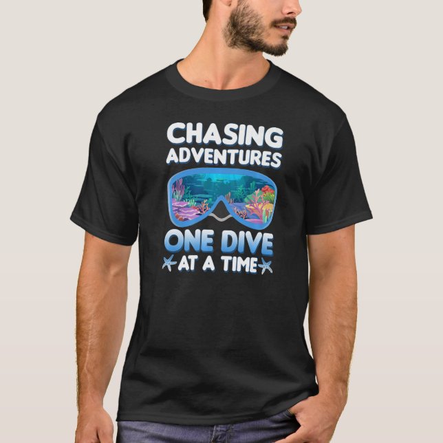 Scuba Diving Marine Biology Marine Biologist T-Shirt (Front)