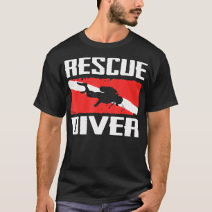 Scuba Diving Ocean Diver Rescue Diver  T-Shirt
