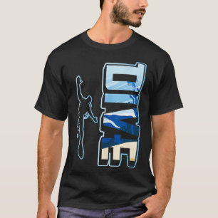 Scuba Diving Ocean Divers Cool Water Sports Snorke T-Shirt