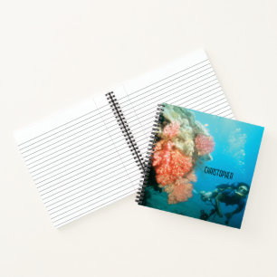 Scuba Diving Personalised Notebook